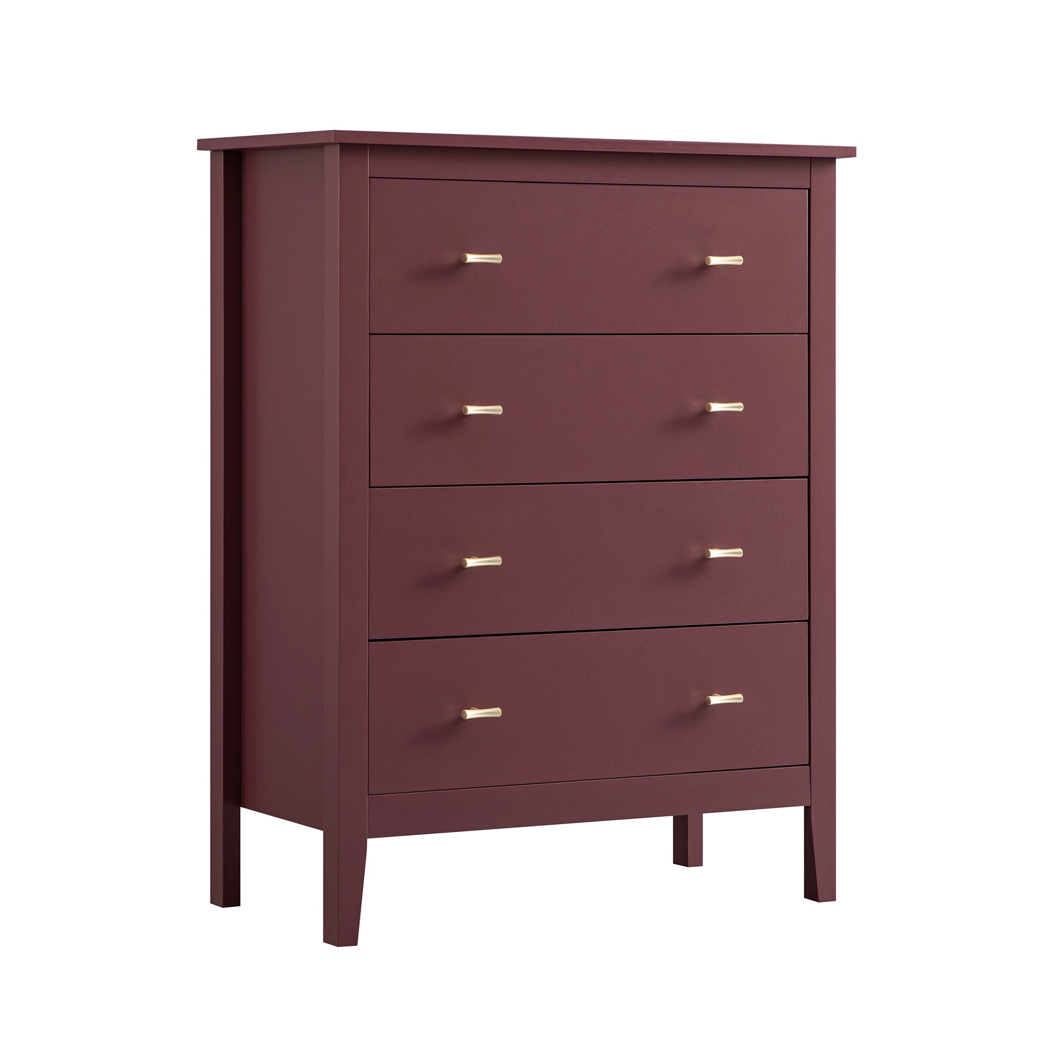 Oakham 4-Drawer Dresser, Wild Cherry
