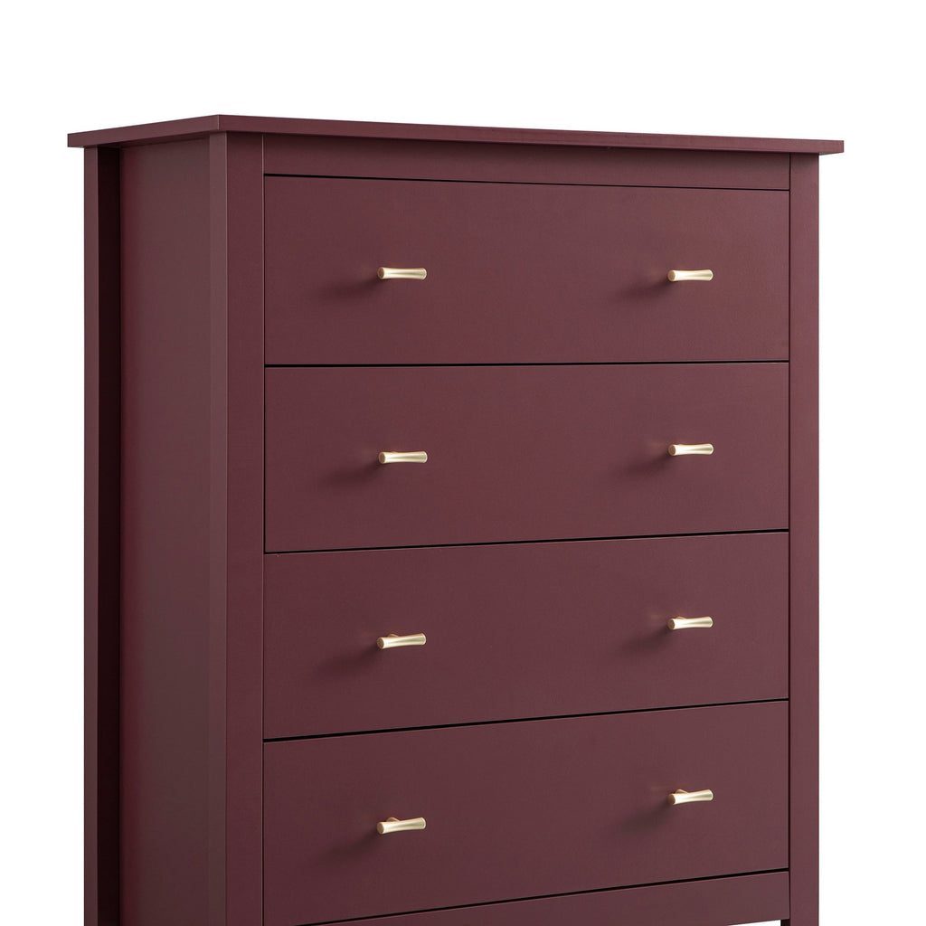 Oakham 4-Drawer Dresser, Wild Cherry