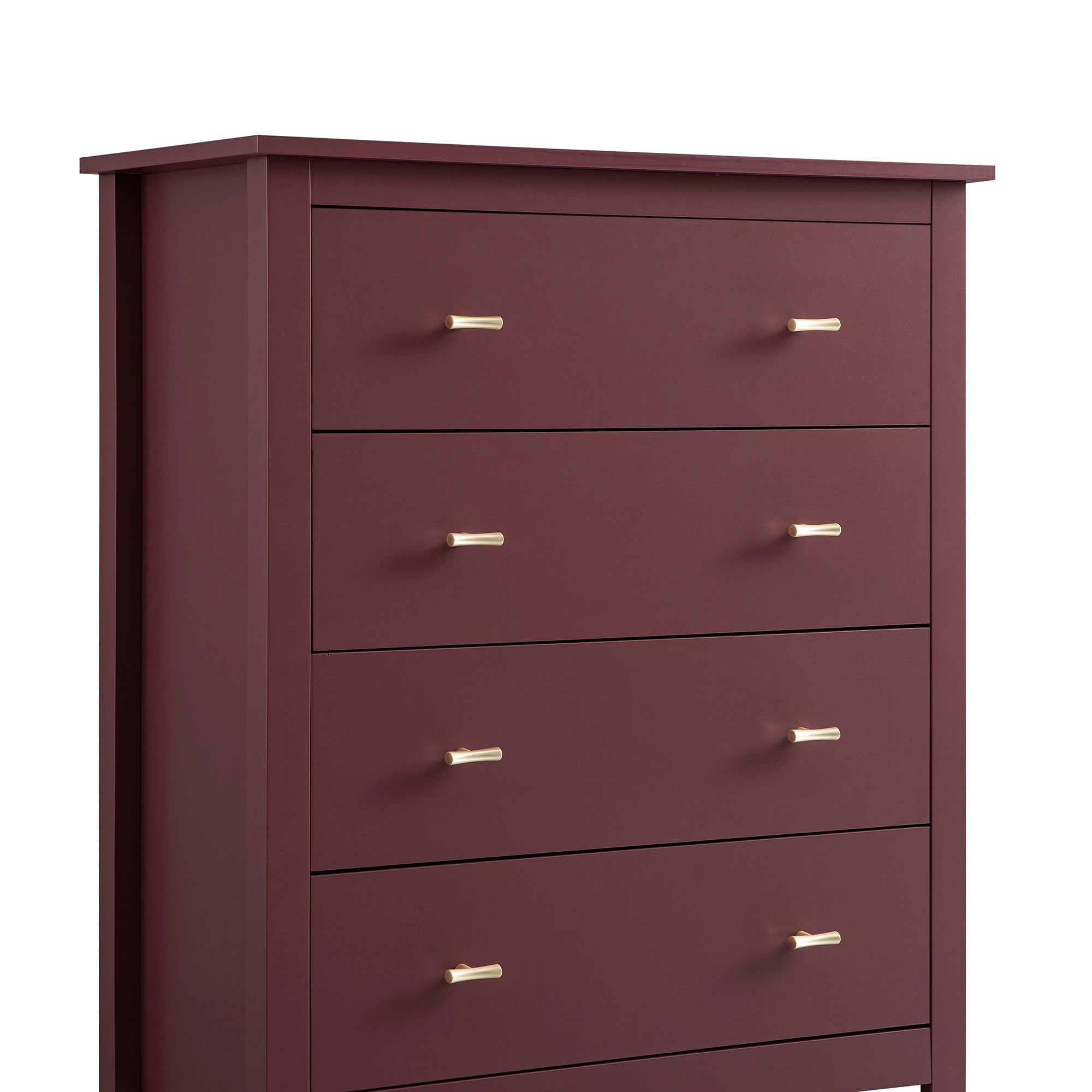 Oakham 4-Drawer Dresser, Wild Cherry