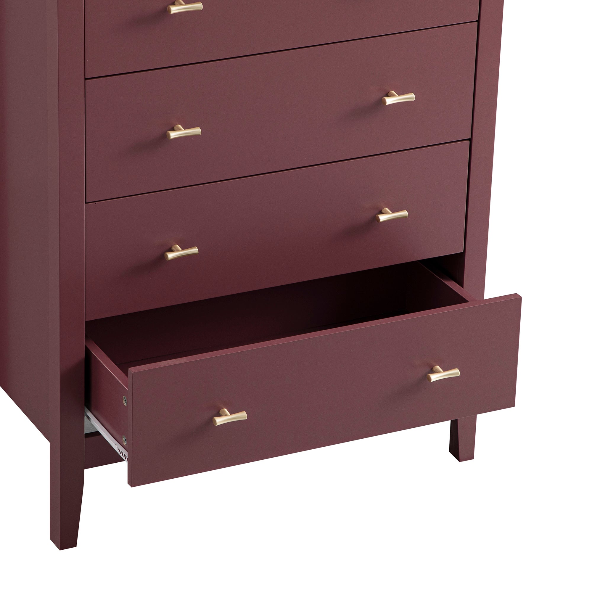 Oakham 4-Drawer Dresser, Wild Cherry