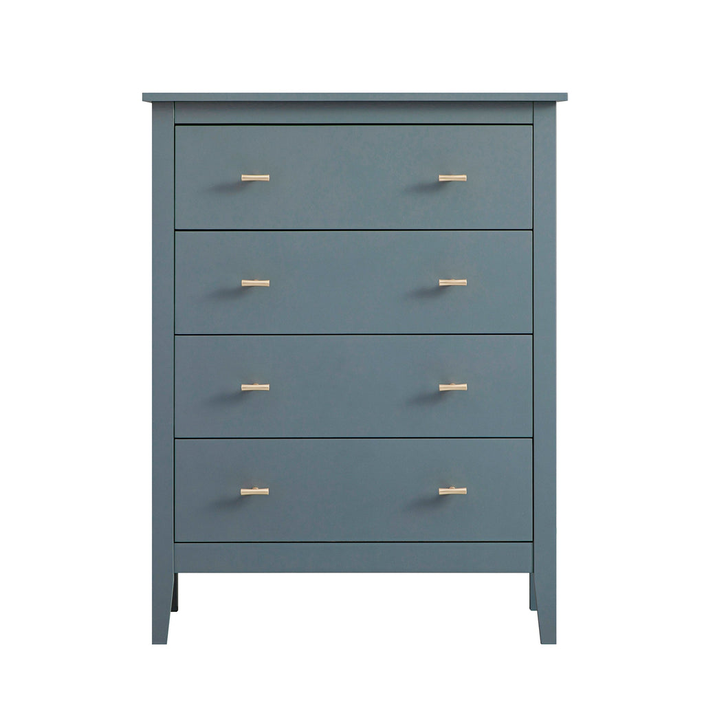 Oakham 4-Drawer Dresser, Stormy Blue