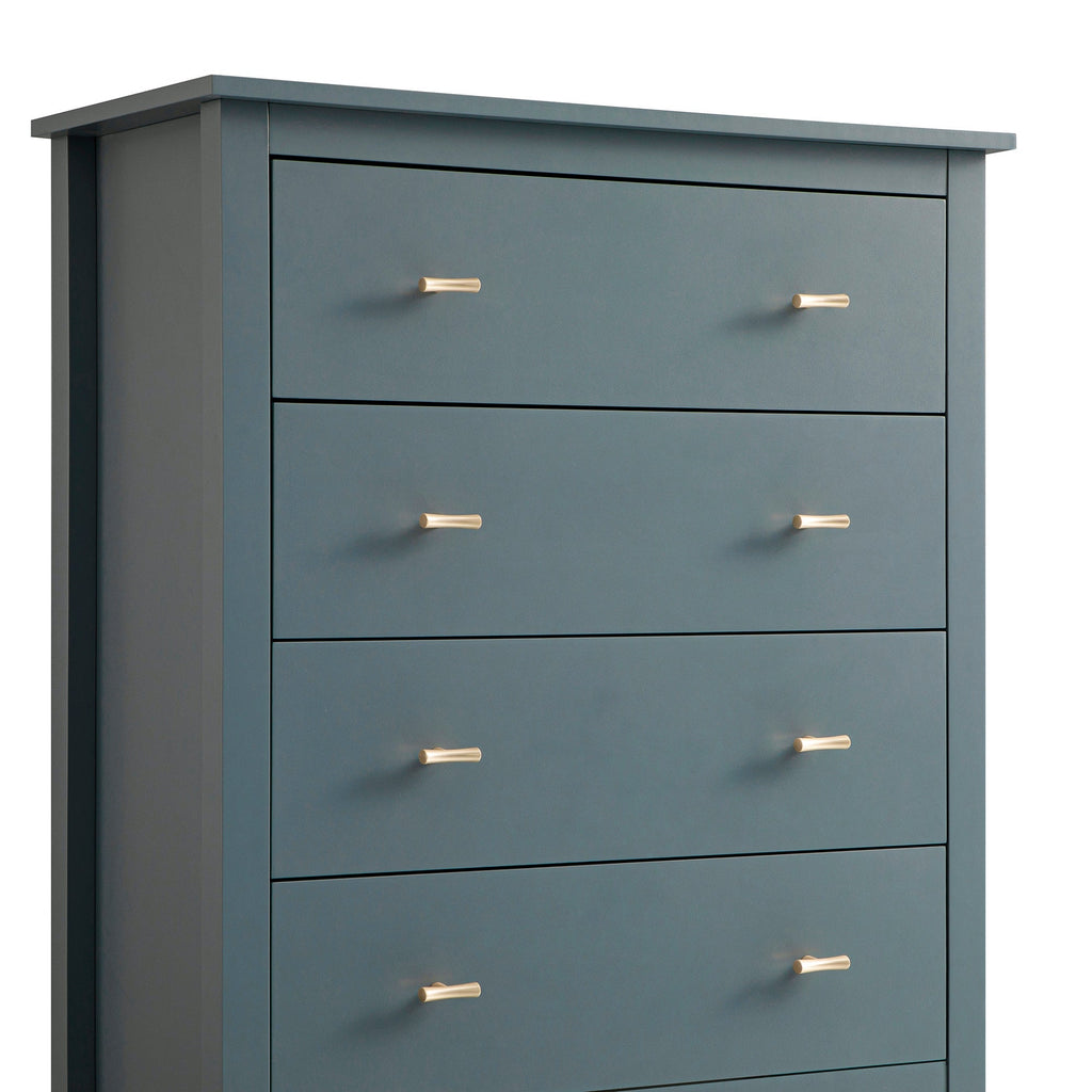 Oakham 4-Drawer Dresser, Stormy Blue