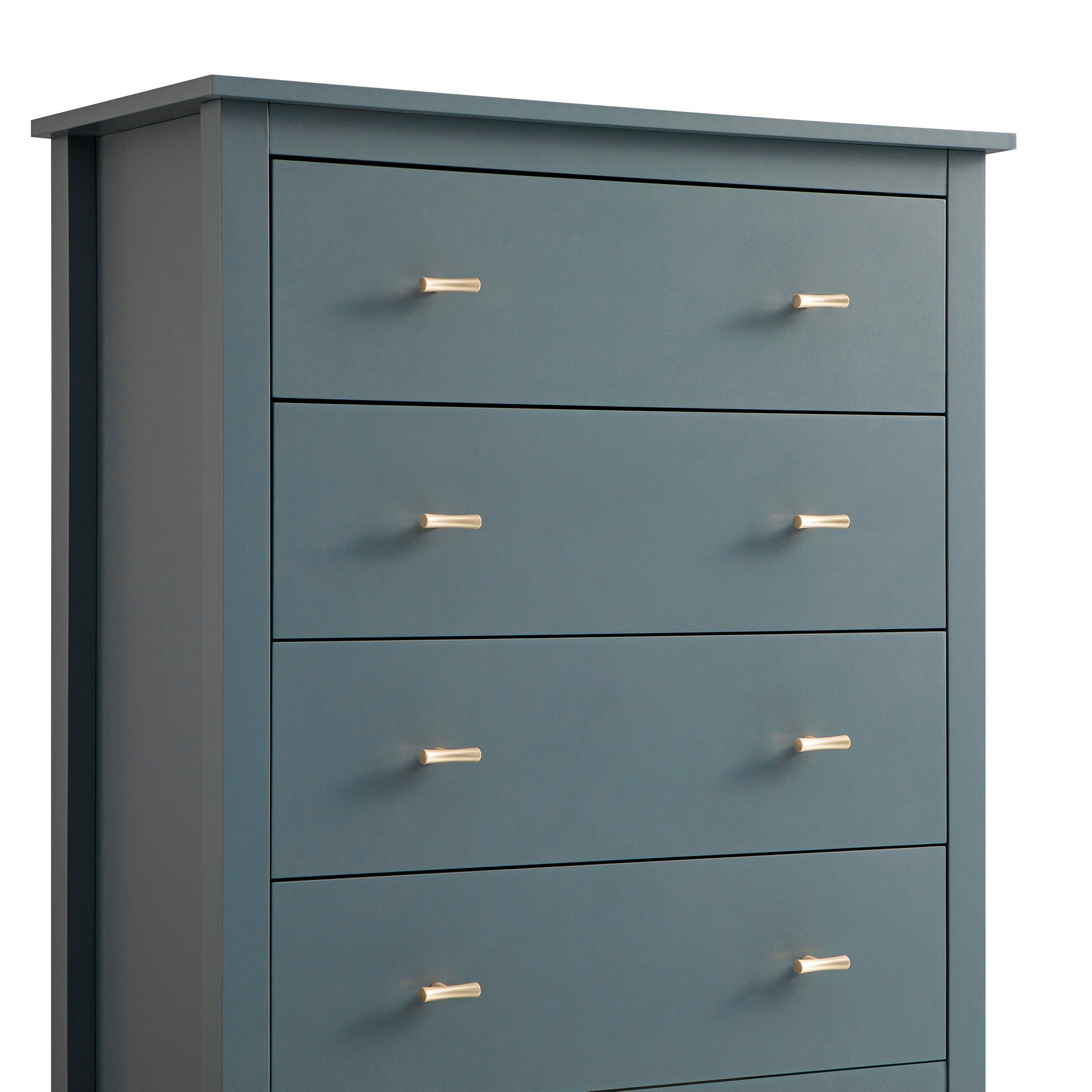 Oakham 4-Drawer Dresser, Stormy Blue