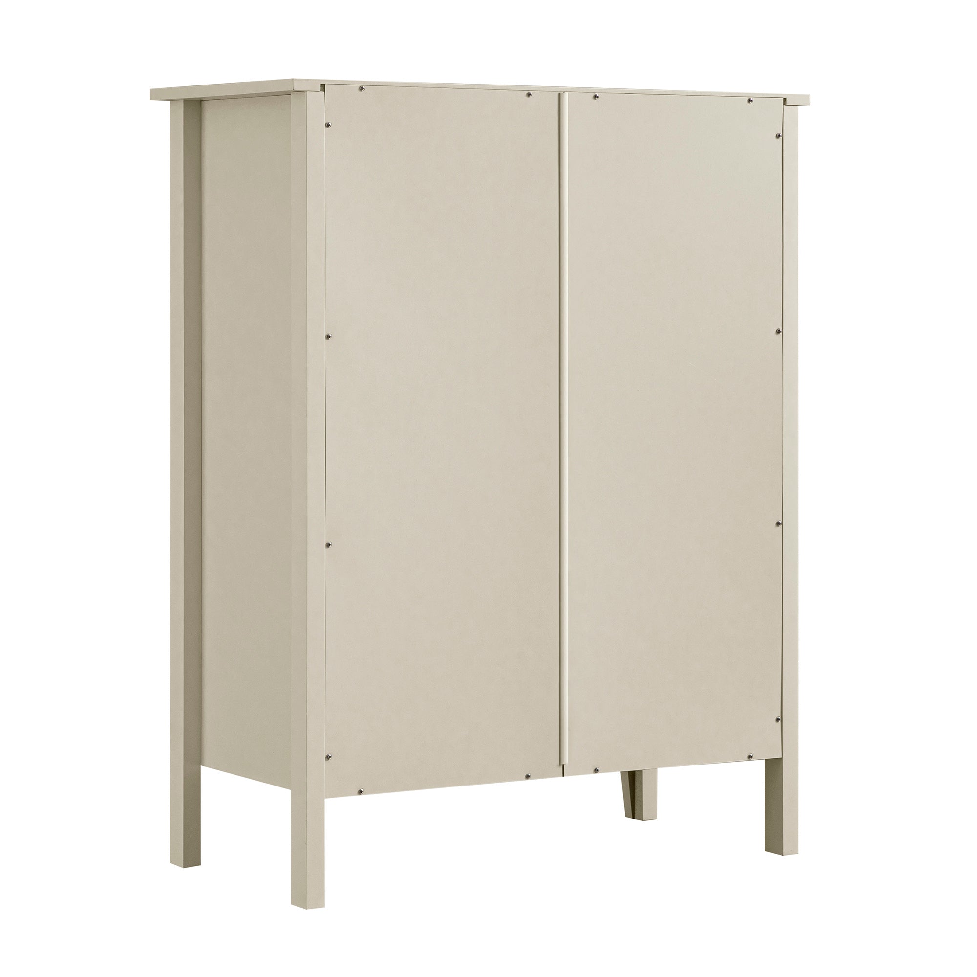 Oakham 4-Drawer Dresser, Shaded White