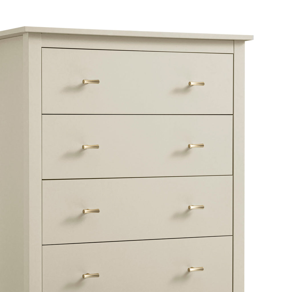 Oakham 4-Drawer Dresser, Shaded White