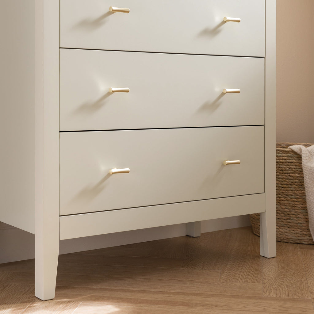 Oakham 4-Drawer Dresser, Shaded White