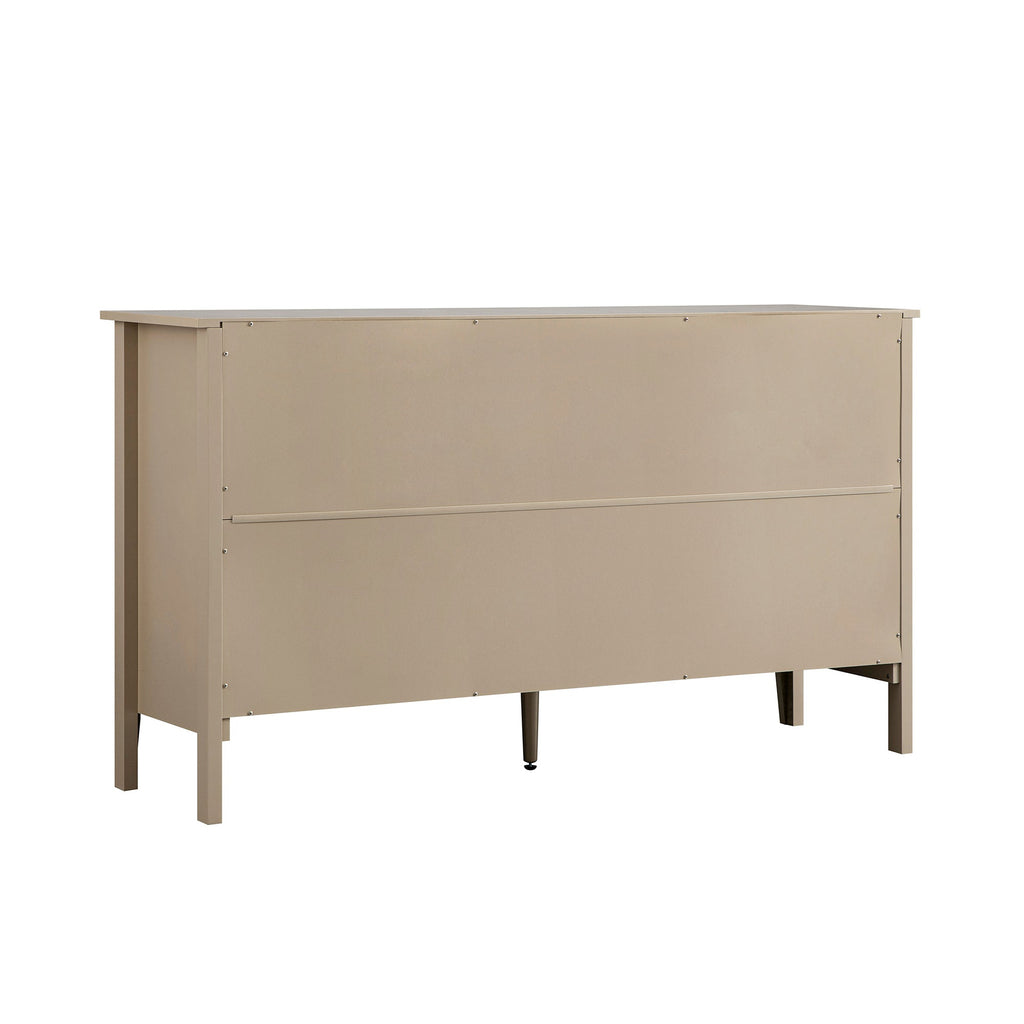 Oakham 6-Drawer Dresser, Deep Greige
